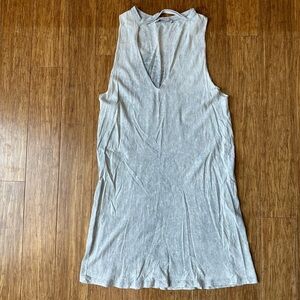 Pull and bear gray tank